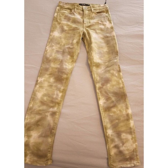 Hudson Jeans Denim - Hudson Barbara super skinny stretch tie-dye boho high rise jeans size 29